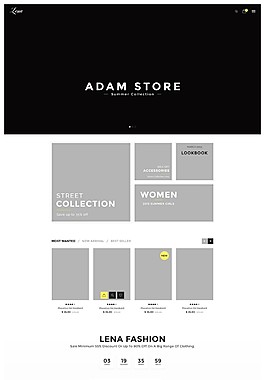 UI空白界面模板素材