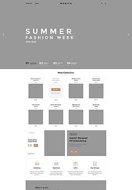 電商UI界面模板