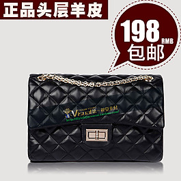 正品頭層羊皮包郵包包主圖模板