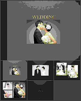 結(jié)婚紀(jì)念冊(cè)PPT模板下載