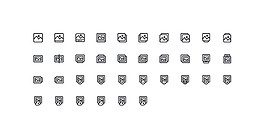 UI頁面圖標(biāo)模板