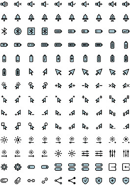 UI矢量界面圖標元素