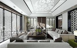 室內(nèi)客廳模型設(shè)計模板