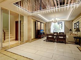 室內(nèi)客廳模型設(shè)計(jì)模板