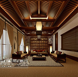 室內(nèi)客廳模型設(shè)計(jì)