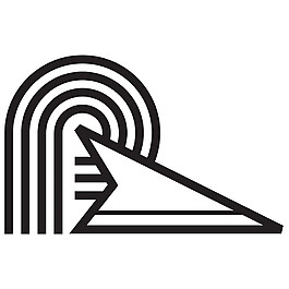 黑白線條logo設計