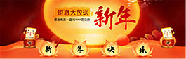 新年大促销海报