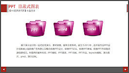 水晶可愛文件夾并列圖表