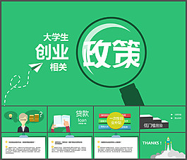 大學(xué)生創(chuàng)業(yè)相關(guān)政策PPT