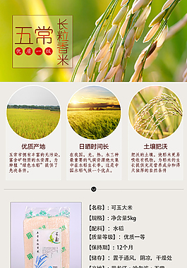 五常長(zhǎng)粒香米
