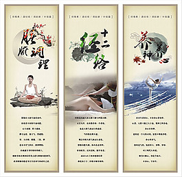 中醫(yī)養(yǎng)生展板