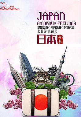 日本旅行海報