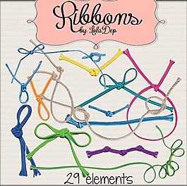 各種繩子、繩結(jié)PS筆刷