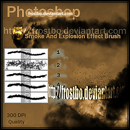 5种烟雾效果笔刷