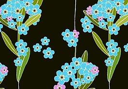 植物花紋圖案Photoshop無(wú)縫填充圖案底紋素材.pat 免費(fèi)下載