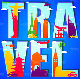 旅行素材 旅游素材海報設計