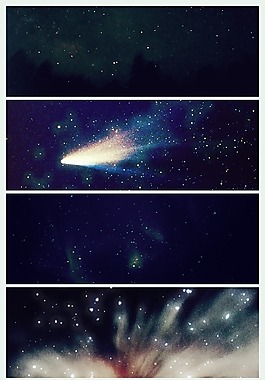 真实的浩瀚灿烂宇宙星空背景photoshop笔刷素材