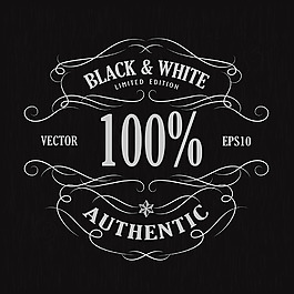 精美線性花紋邊框設(shè)計矢量素材