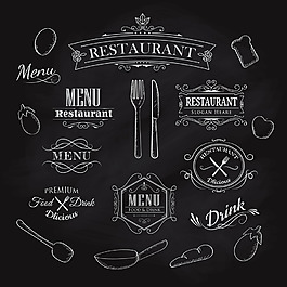 精美線性花紋邊框設(shè)計矢量素材