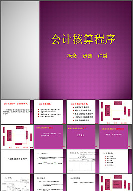 会计核算程序