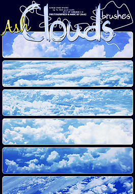 高空云朵笔刷