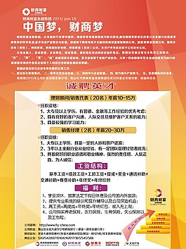 招聘海報