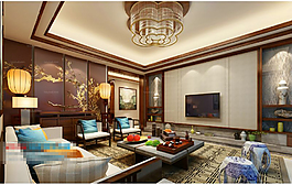 浪漫溫馨客廳設計