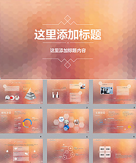 項目品牌企業(yè)ppt模板