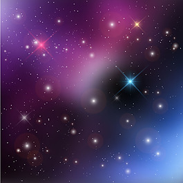 模糊星空背景