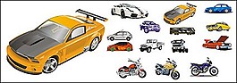 汽車和摩托車
