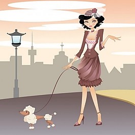 漂亮的女士