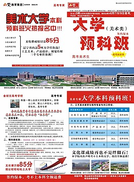 大学直通车传单金状元
