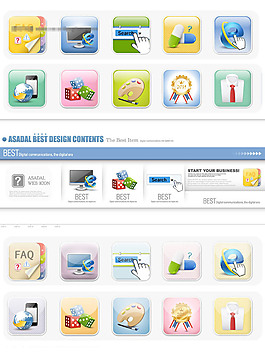 手機圖標(biāo)PSD