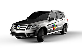 越野車 汽車 SUV車 psd樣機