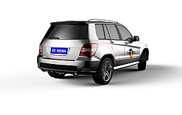越野車 汽車 SUV車 psd樣機