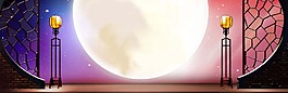 中秋節(jié)banner創(chuàng)意設(shè)計