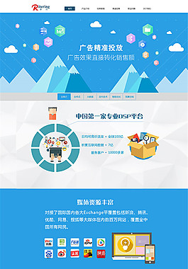 產(chǎn)品推廣網(wǎng)頁