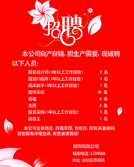 招工招聘