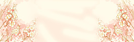 卡通清新手绘唯美背景banner