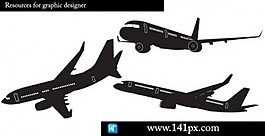 飛機輪廓