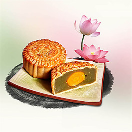 中秋月餅圖片psd素材