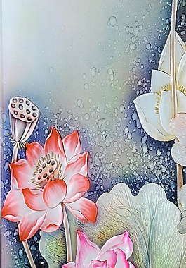 仿古荷花