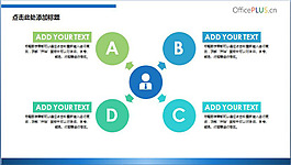 時(shí)尚商務(wù)PPT圖表信息模板