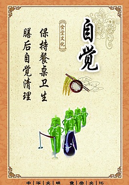 自覺展板