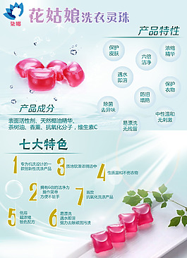 唯美 素雅 簡(jiǎn)約 洗滌 產(chǎn)品 成分 特色