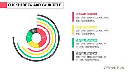 時(shí)尚商務(wù)PPT圖表信息模板
