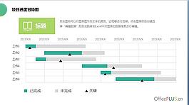 時尚商務(wù)PPT圖表信息模板