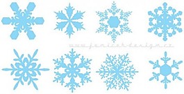藍色的雪花