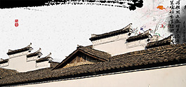 古建筑背景-261