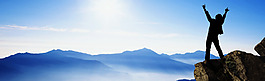 山頂背景